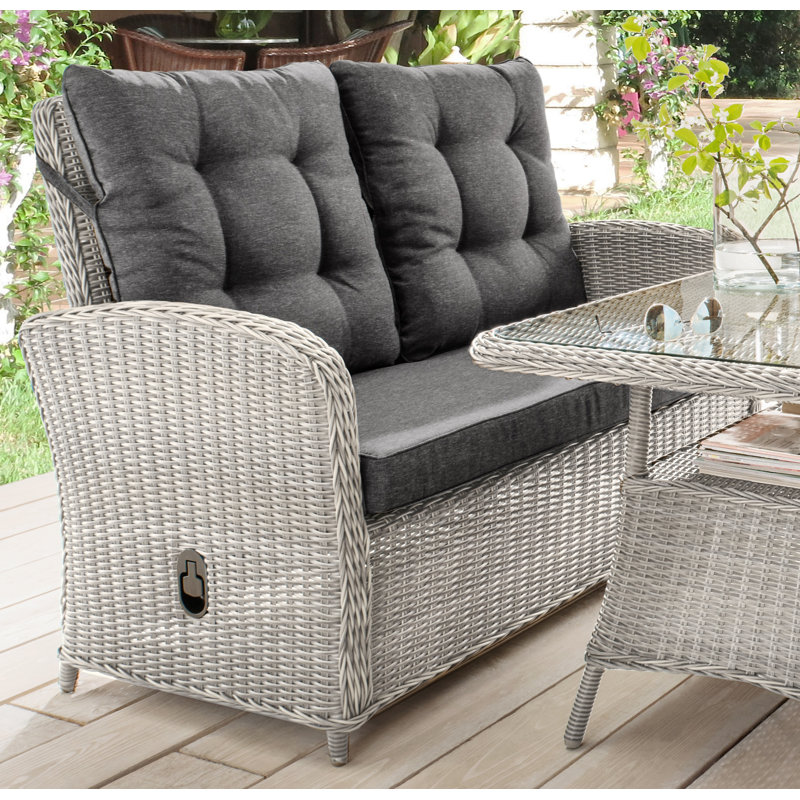 Garten Living Gartensofa Vokolida mit Kissen Wayfair.de